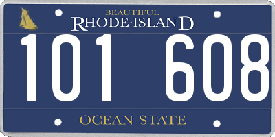 RI license plate 101608