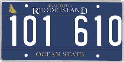 RI license plate 101610
