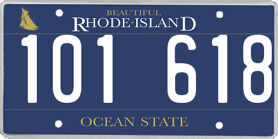 RI license plate 101618