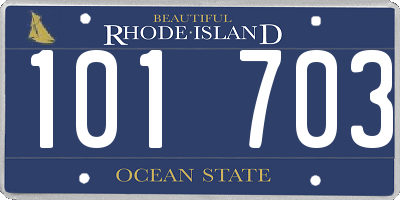 RI license plate 101703