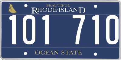RI license plate 101710