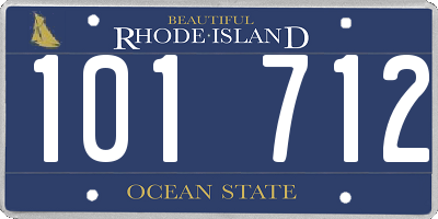 RI license plate 101712