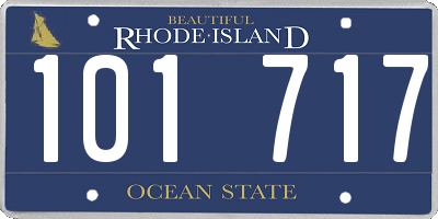 RI license plate 101717