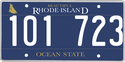 RI license plate 101723