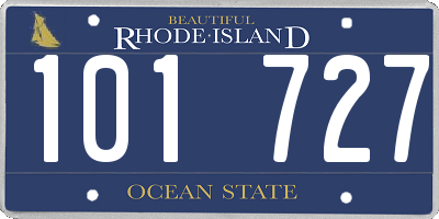 RI license plate 101727