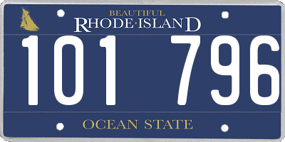 RI license plate 101796