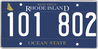 RI license plate 101802