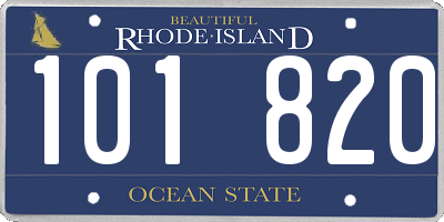 RI license plate 101820
