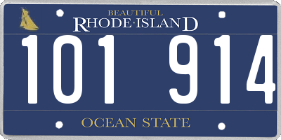 RI license plate 101914