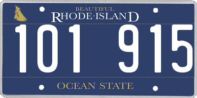 RI license plate 101915