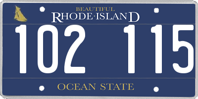 RI license plate 102115