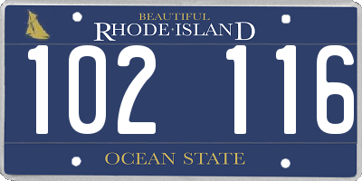 RI license plate 102116