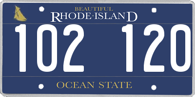 RI license plate 102120