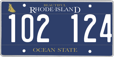 RI license plate 102124
