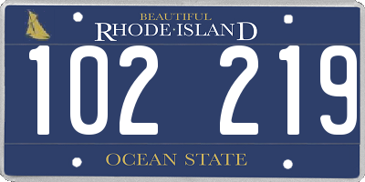 RI license plate 102219