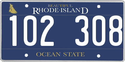 RI license plate 102308