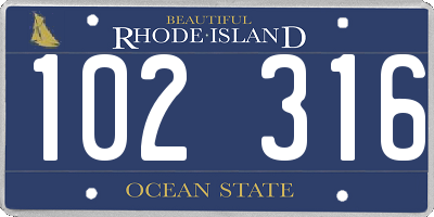 RI license plate 102316