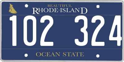 RI license plate 102324