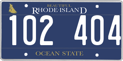 RI license plate 102404