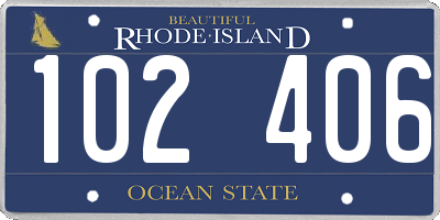 RI license plate 102406