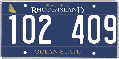 RI license plate 102409