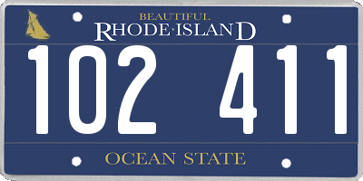 RI license plate 102411