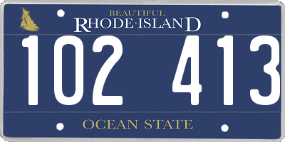 RI license plate 102413