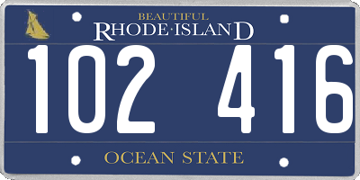 RI license plate 102416