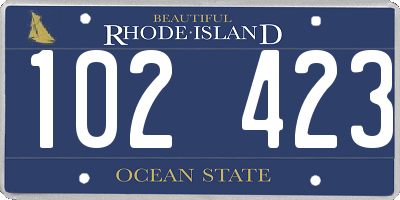 RI license plate 102423