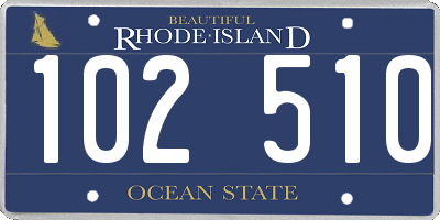 RI license plate 102510