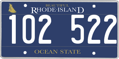 RI license plate 102522