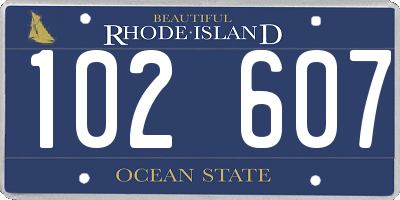 RI license plate 102607
