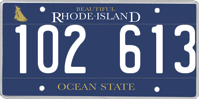 RI license plate 102613