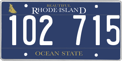 RI license plate 102715