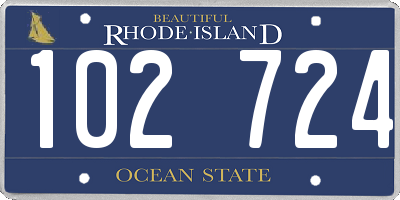 RI license plate 102724
