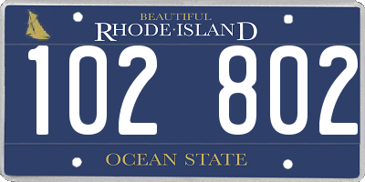 RI license plate 102802