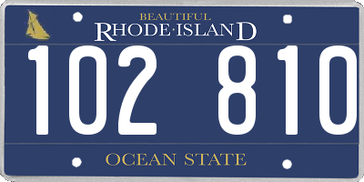 RI license plate 102810