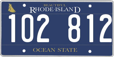 RI license plate 102812