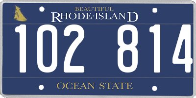 RI license plate 102814