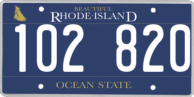 RI license plate 102820