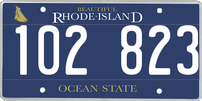 RI license plate 102823