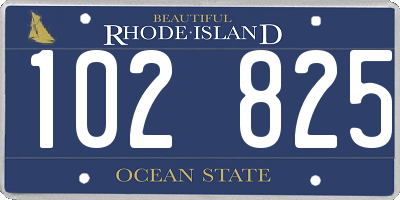 RI license plate 102825