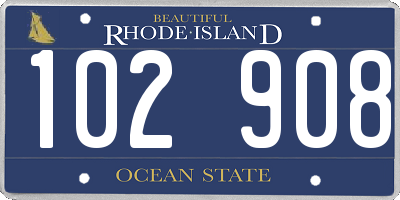 RI license plate 102908