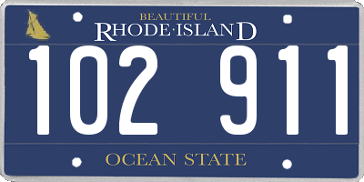 RI license plate 102911