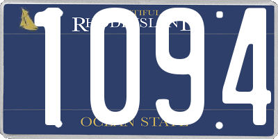 RI license plate 1094