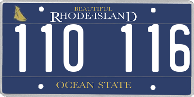 RI license plate 110116