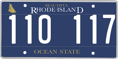 RI license plate 110117