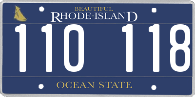 RI license plate 110118