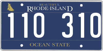 RI license plate 110310
