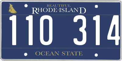RI license plate 110314